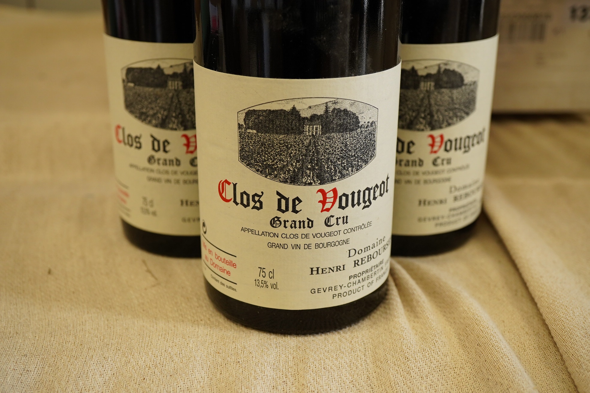 Domaine Henri Rebourseau, Clos de Vougeot Grand Cru, 1999